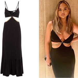 NWT Jonathan Simkhai Ayla Cutout Midi Dress 4